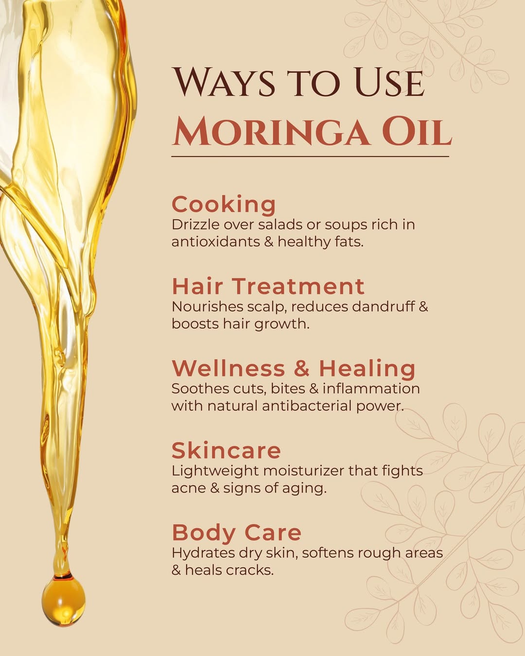 Virgin Moringa Oil [100ml]